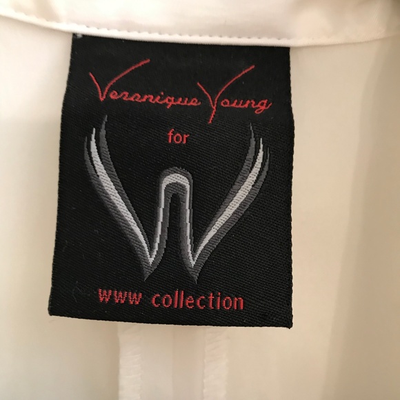 NEW Veronique Young for W  Top Blouse size 10 - Picture 8 of 8